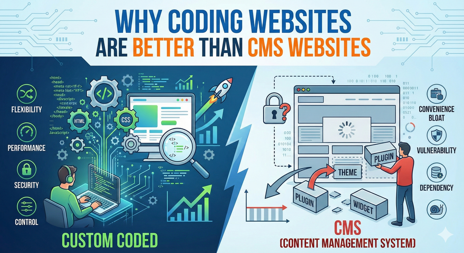 Why Coding Websites Are Better Than CMS Websites