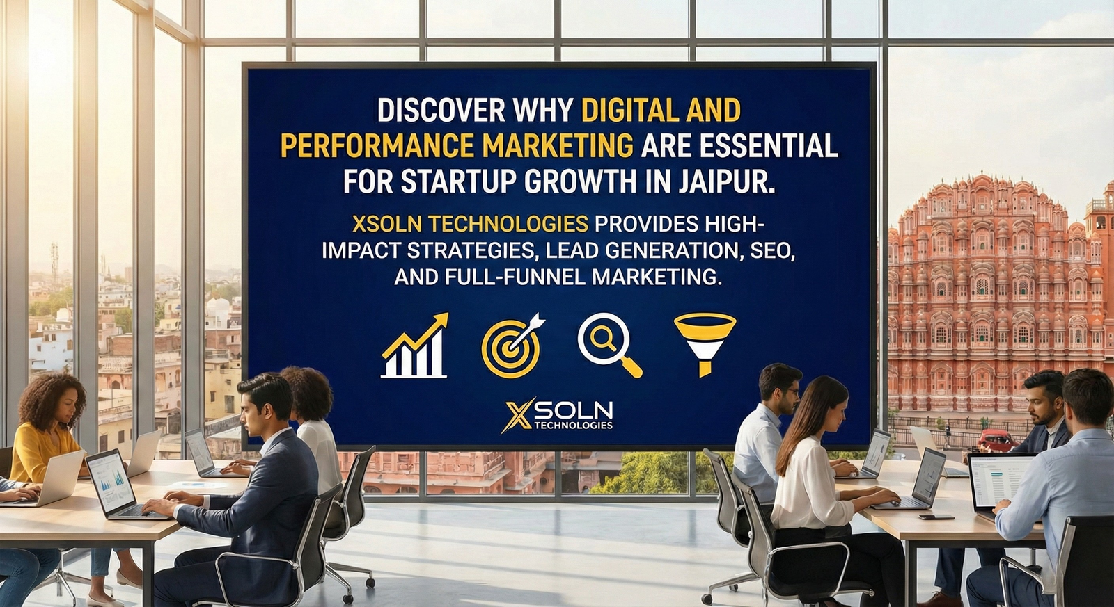 Digital & Performance Marketing for Startups in Jaipur, Rajasthan | XSOLN TECHNOLOGIES