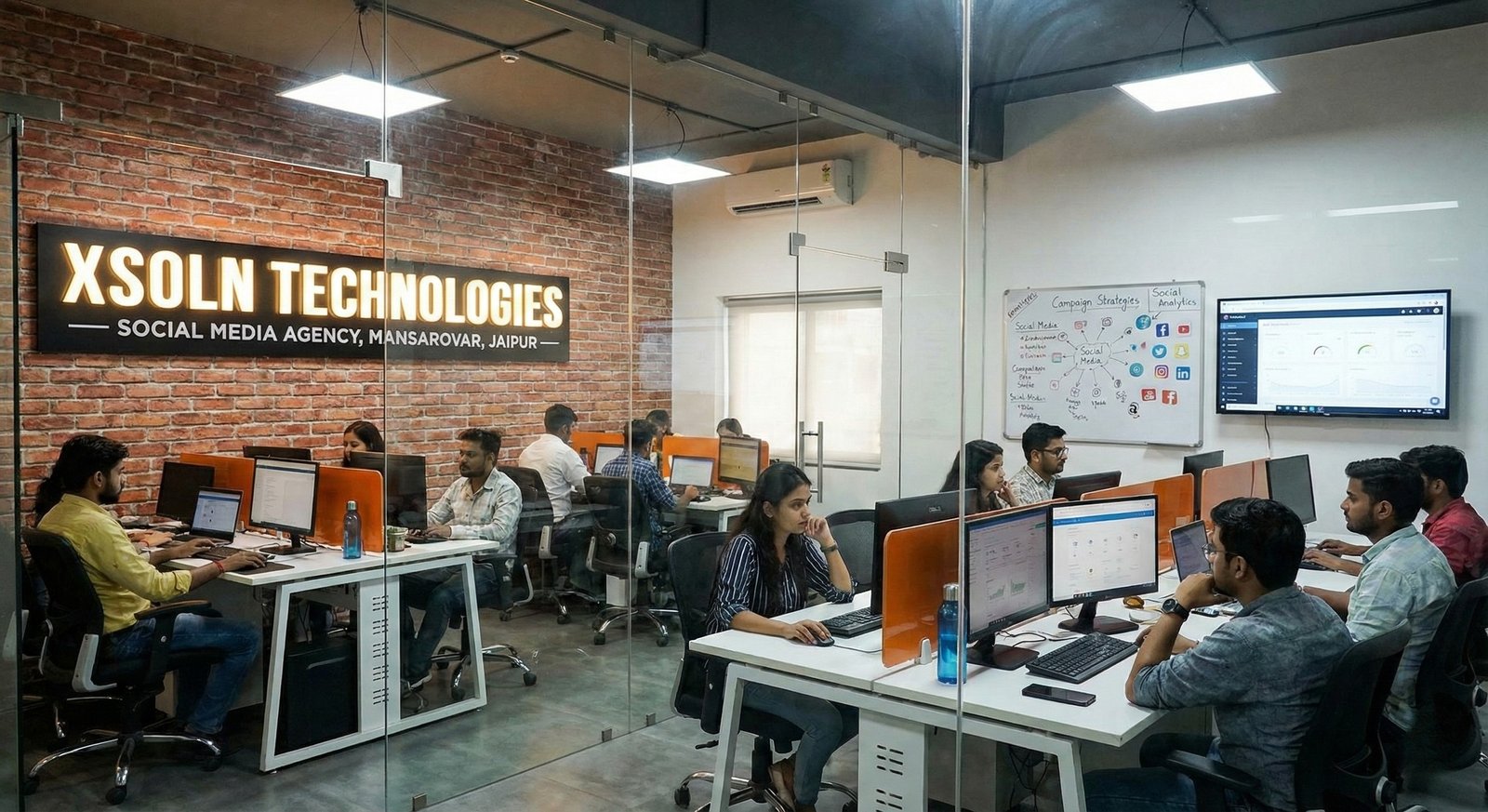 Best Social Media Agency in Mansarovar, Jaipur – Grow Your Business with Xsoln Technologies