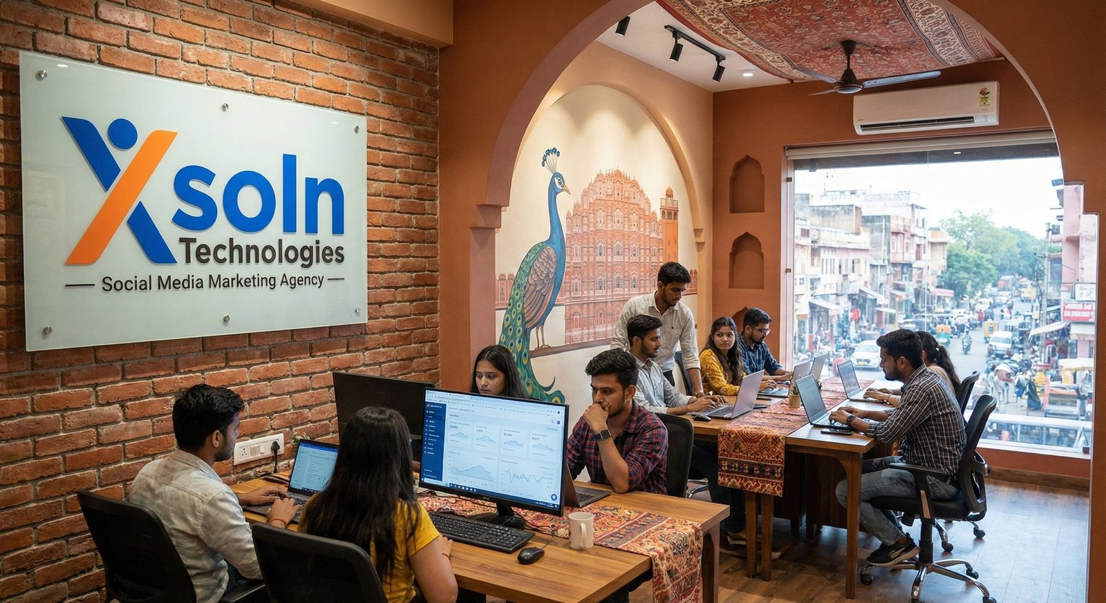 Social Media Marketing Agency in Jaipur – Grow Your Brand with Xsoln Technologies
