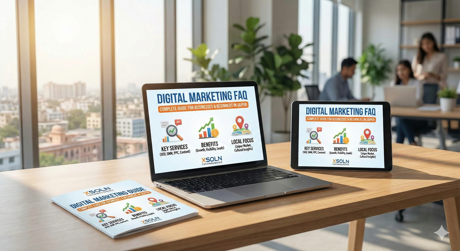 Digital Marketing FAQ – Complete Guide for Businesses in Jaipur | Xsoln Technologies