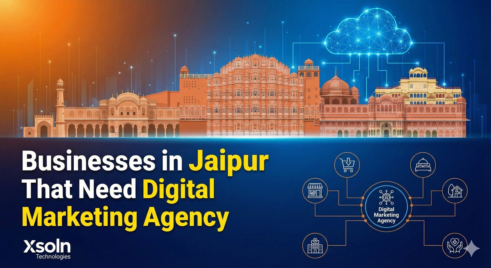 Businesses in Jaipur That Need Digital Marketing Agency | Xsoln Technologies
