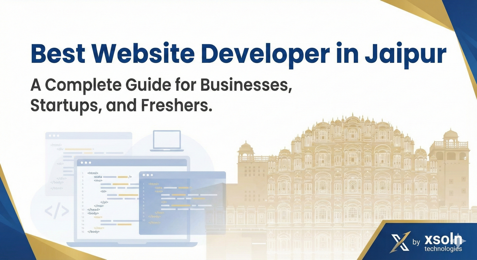 Best Website Developer in Jaipur – Xsoln Technologies