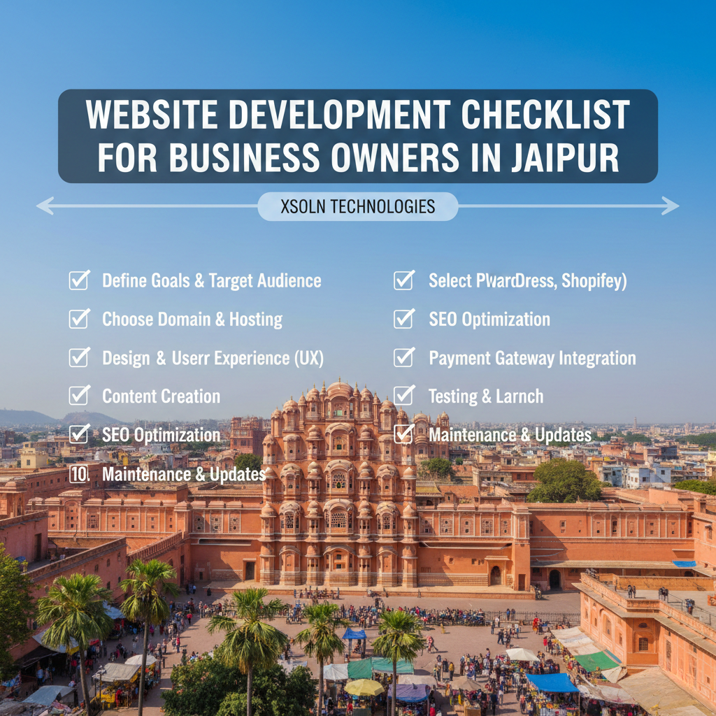 Complete Website Development Checklist for Jaipur Business Owners