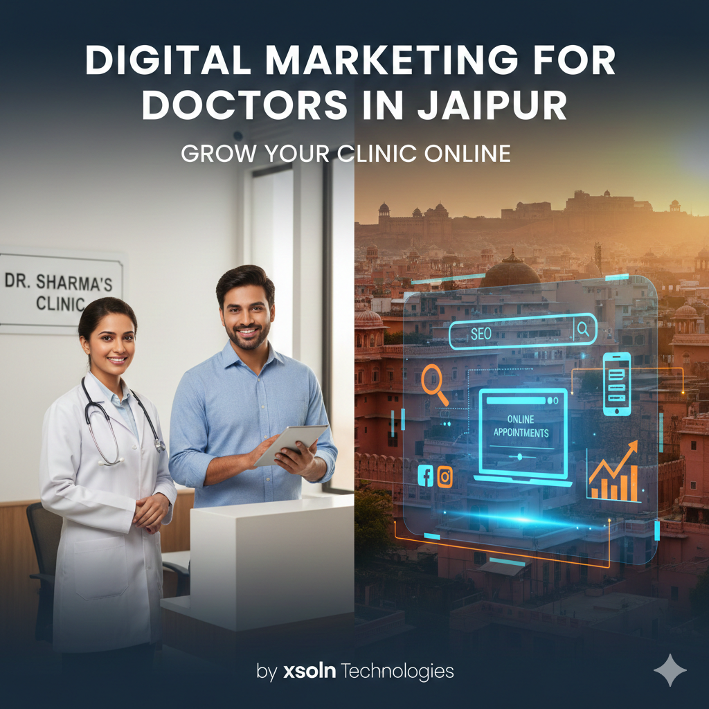 Digital Marketing for Doctors in Jaipur | Grow Your Clinic Online