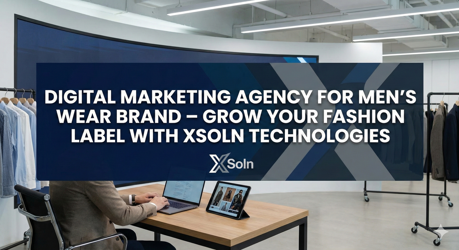 Scale Your Men’s Wear Brand with Xsoln Technologies – Jaipur’s Leading Fashion Marketing Agency