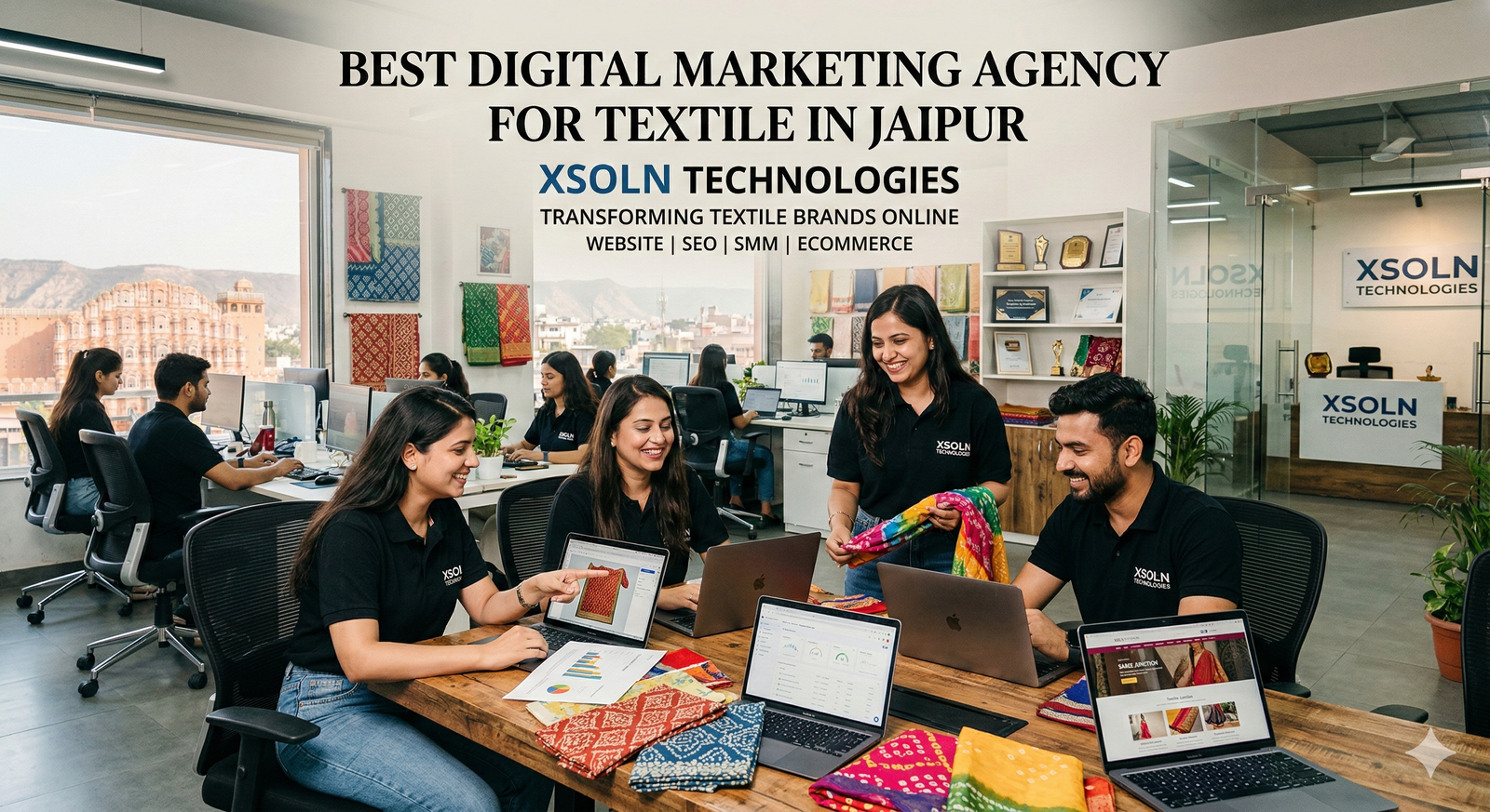 Best Digital Marketing Agency for Textile in Jaipur – Xsoln Technologies