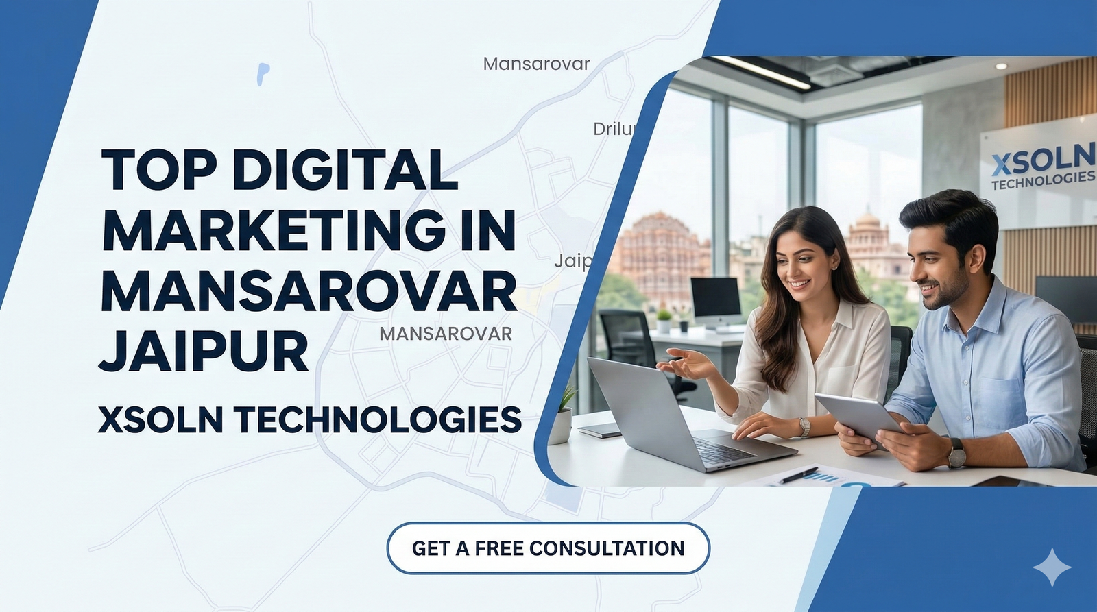 Top Digital Marketing in Mansarovar Jaipur – Grow Your Business with Xsoln Technologies