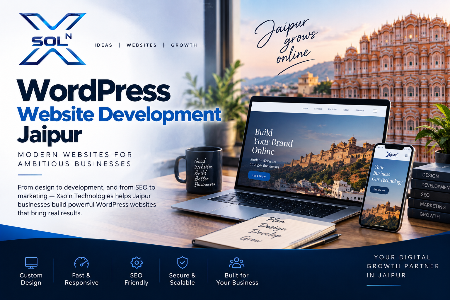 WordPress Website Development Jaipur – Xsoln Technologies